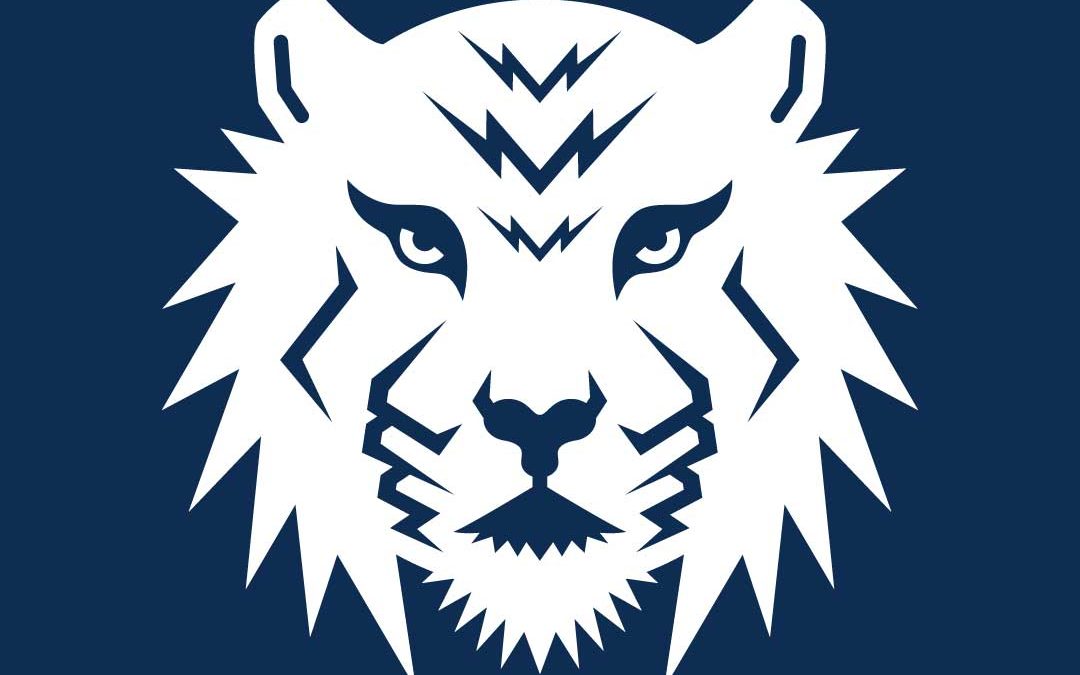 Tiger Accounting & Bookkeeping Services Logo Navy + White